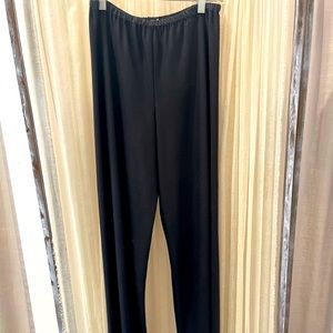 Black cashmere lounge pants by Peter Koh
